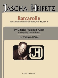 Barcarolle - from Troisiéme recueil de chants, Op. 65, No. 6