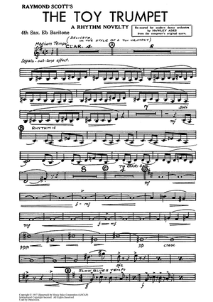The Toy Trumpet - Baritone Sax 4