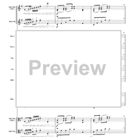 Invicta for solo violin or viola and string orchestra - Score