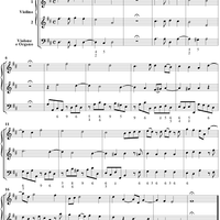 Trio Sonata in D Major  - Op. 4, No. 4 - Score