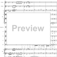 "Alzai le flebili voci al Signor", No. 1 from "Davidde Penitente", K469 - Full Score