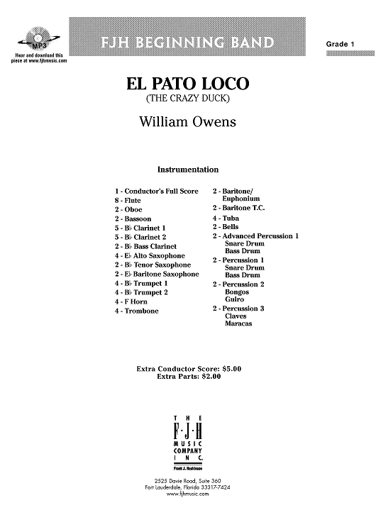 El Pato Loco - Score