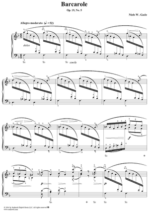 Barcarole, Op. 19, No. 5