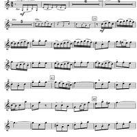 Fugue from Motet  1 - Soprano Saxophone