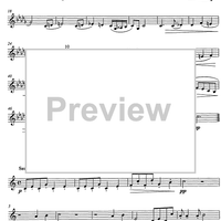 Fanfaren und Hirtenlieder Op.124b - Clarinet 2