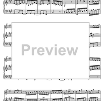 Sonata A Major BWV 1014 - Score