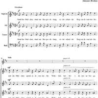 Das Madchen - No. 2 from "Six Lieder and Romances" op. 93a