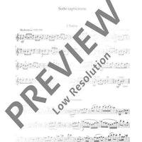 Suite capricieuse - Score and Parts