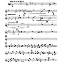 The Jitterbug Waltz - E-flat Baritone Saxophone