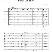 Brass Sev-tet #1 - Score