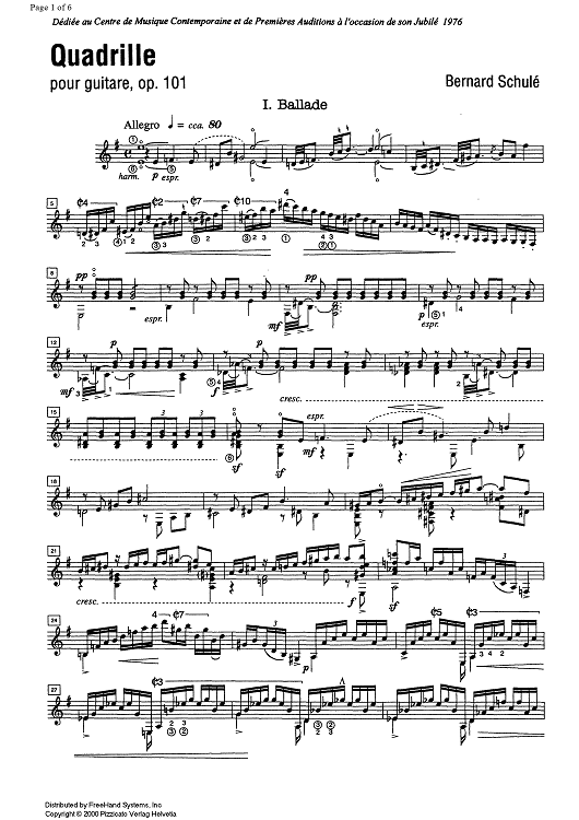 Quadrille Op.101