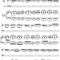 "Gleichwie die wilden Meeres-Wellen", Aria, No. 3 from Cantata No. 178: "Wo Gott der Herr nicht bei uns hält" - Piano Score