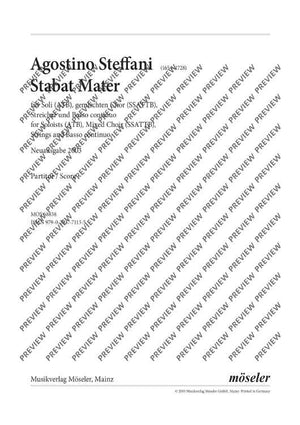 Stabat Mater - Score
