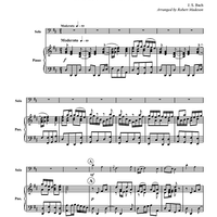 Mighty Lord, and King All-Glorious - Piano Score