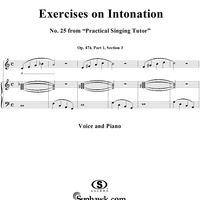 Practical Singing Tutor - Part 1, Section 3: No. 25