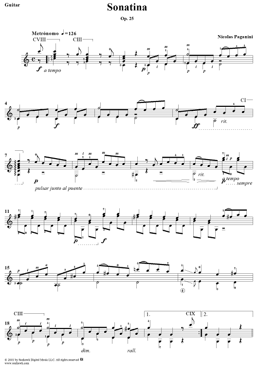 Sonatina, Op. 25