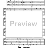 Elementary String Trios - Score