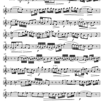 Prelude and Fugue No. 4 KV404A - Oboe