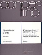 Concerto No. 2 E Major - Score