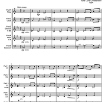 Birthday Variations Wagner - Score