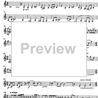 Jarní Hudba (Spring music) - Clarinet in B-flat