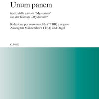 Unum panem - Score