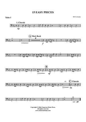 15 Easy Pieces - Tuba 1