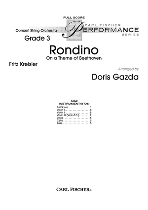 Rondino - Score