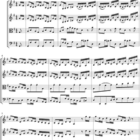 Brandenburg Concerto No. 3 in G Major - Score