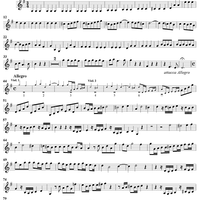 Concerto in G Major - Violin 4