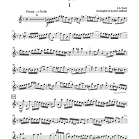 Double Concerto for Two Violins - Violin 1