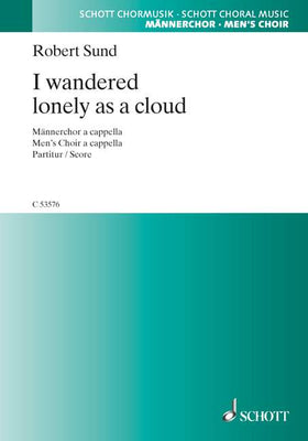 I wandered lonely as a cloud - Choral Score