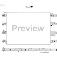 Preludio, Aria e Finale - Oboe