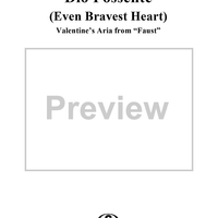 Even Bravest Heart from "Faust"