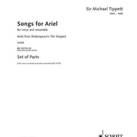 Songs for Ariel - Set of Parts