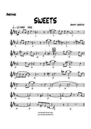 Sweets - Baritone Sax