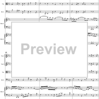 Double Clavier Concerto No. 3 in C Minor, Movement 2   (BWV 1062) - Score