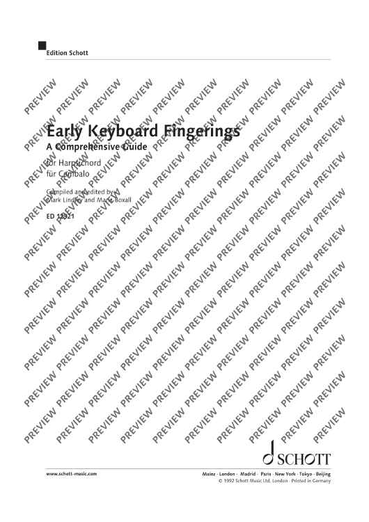 Early Keyboard Fingerings