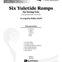 Six Yuletide Romps - Score