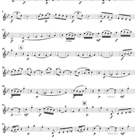 String Trio in B-Flat Major, Op. 1, No. 5 - Violin 1