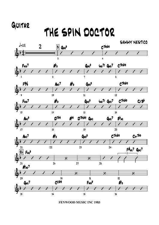 The Spin Doctor - Guitar