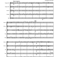 Allegro Maestoso from "Water Music" - Score
