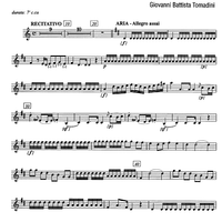 Recitativo ed Aria per la solennità del Natale (Christmas aria) - Violin 2