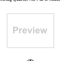 String Quartet No. 9 in G Minor, D173 - Violin 1
