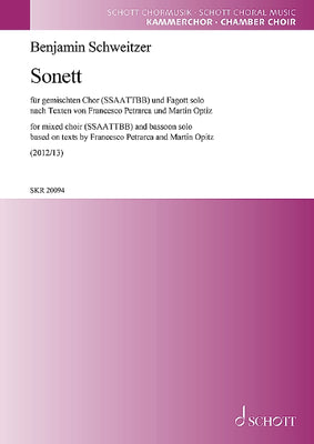 Sonett - Choral Score