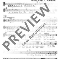 Die alte Lokomotive - Choral Score