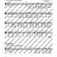 Reicht die Hände euch geschwind - Choral Score
