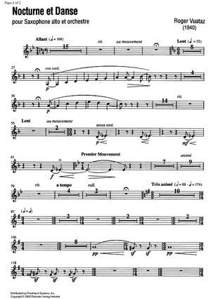Nocturne et Danse Op.58 No. 2 - Trumpet in C 2