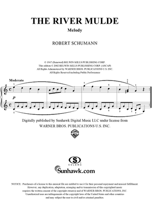 The River Mulde (Melody, Op. 68, No. 1)