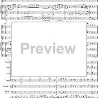 Twelve Minuets, K585 - Full Score
